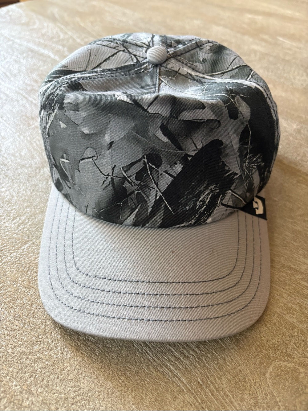 Goorin Bros Gray Camouflage Pattern Snapback Hat